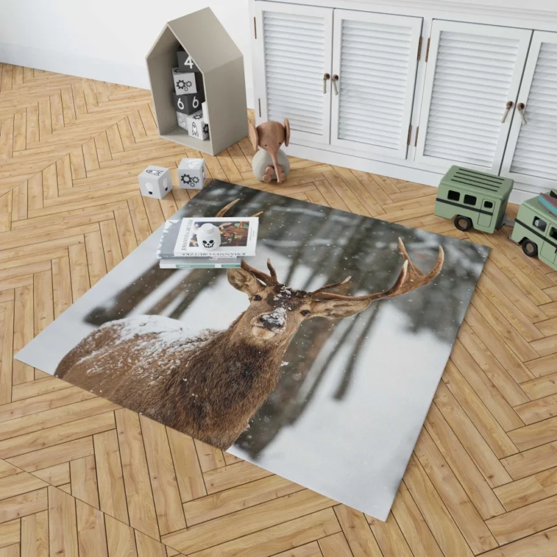 Majestic Deer Rug 1