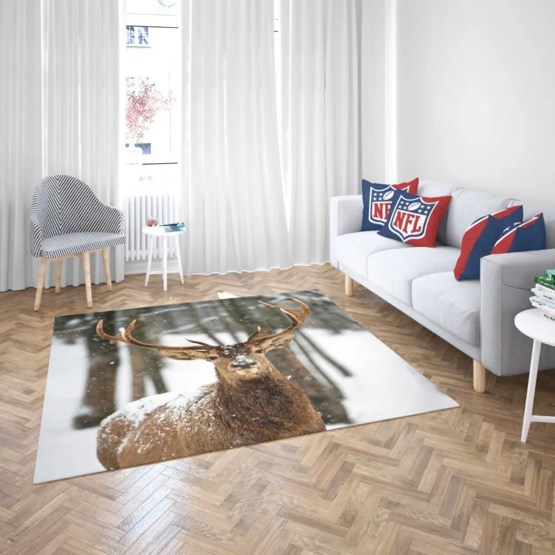 Majestic Deer Rug 2