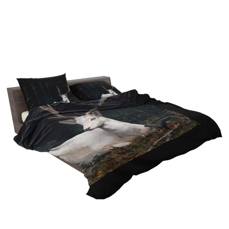 Majestic Deer with Impressive Horns Bedding Set 2