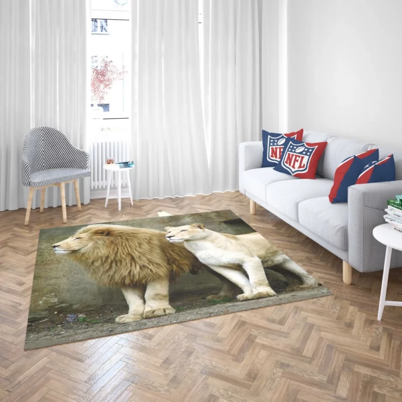 Majestic Dominion Lion Supreme Rule Rug 2