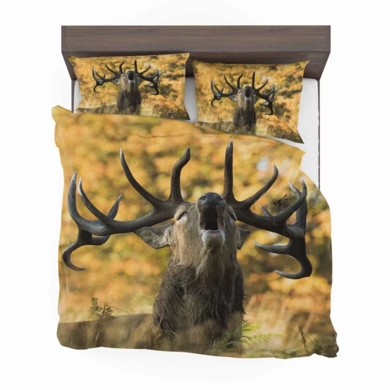 Majestic Elk Presence Wilderness Grace Bedding Set 1