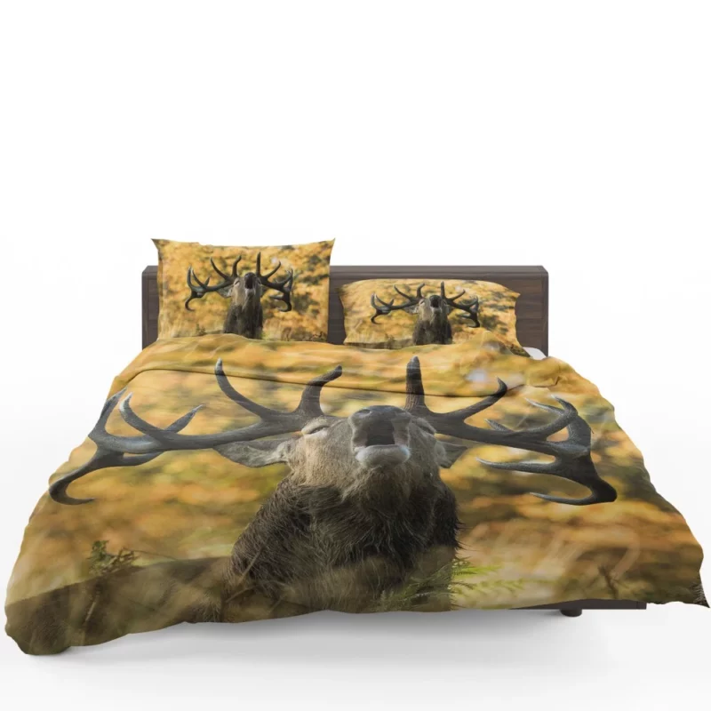 Majestic Elk Presence Wilderness Grace Bedding Set