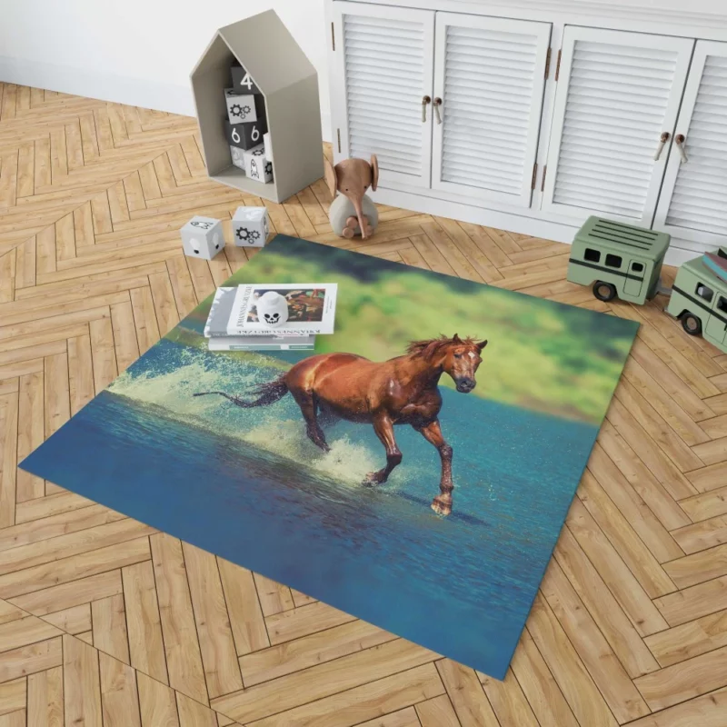 Majestic Horse Beauty Rug 1