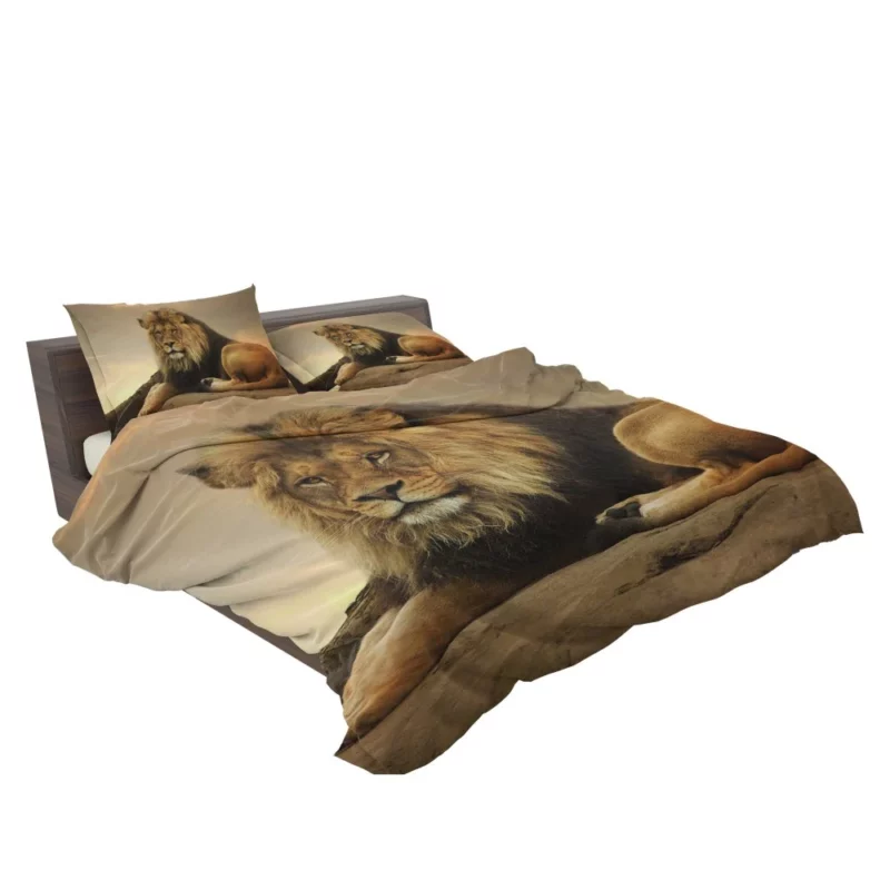 Majestic Lion Intense Gaze Bedding Set 2