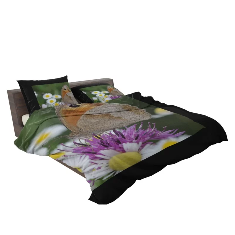 Majestic Meadow Brown Butterfly Bedding Set 2