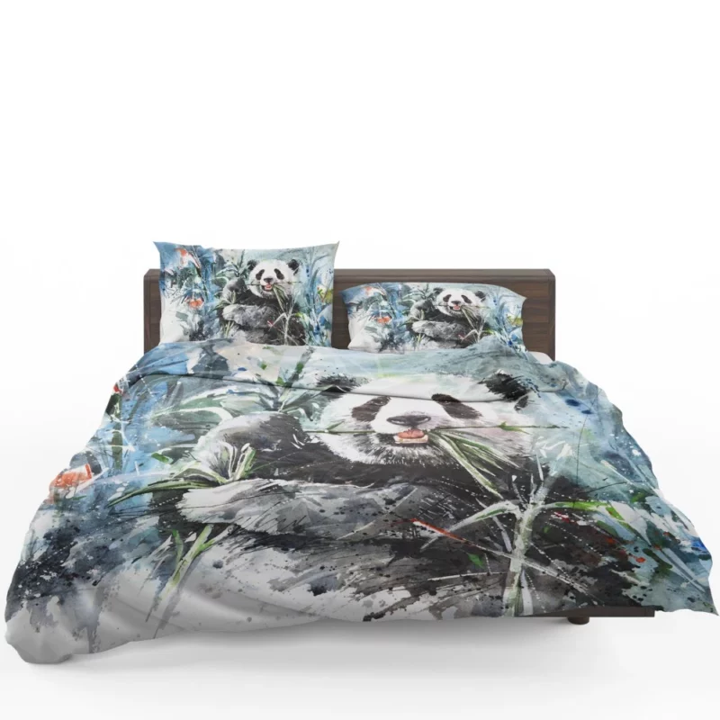 Majestic Panther Gaze Enigmatic Elegance Bedding Set