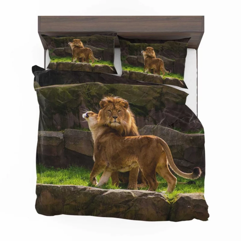 Majestic Stare Lion Authority Bedding Set 1