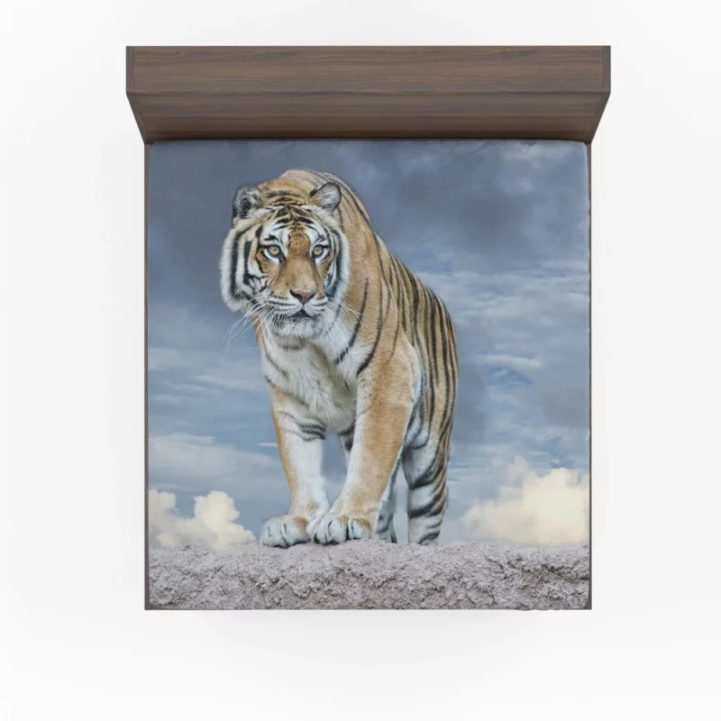 Majestic Tiger Enigmatic Stare Fitted Sheet 1