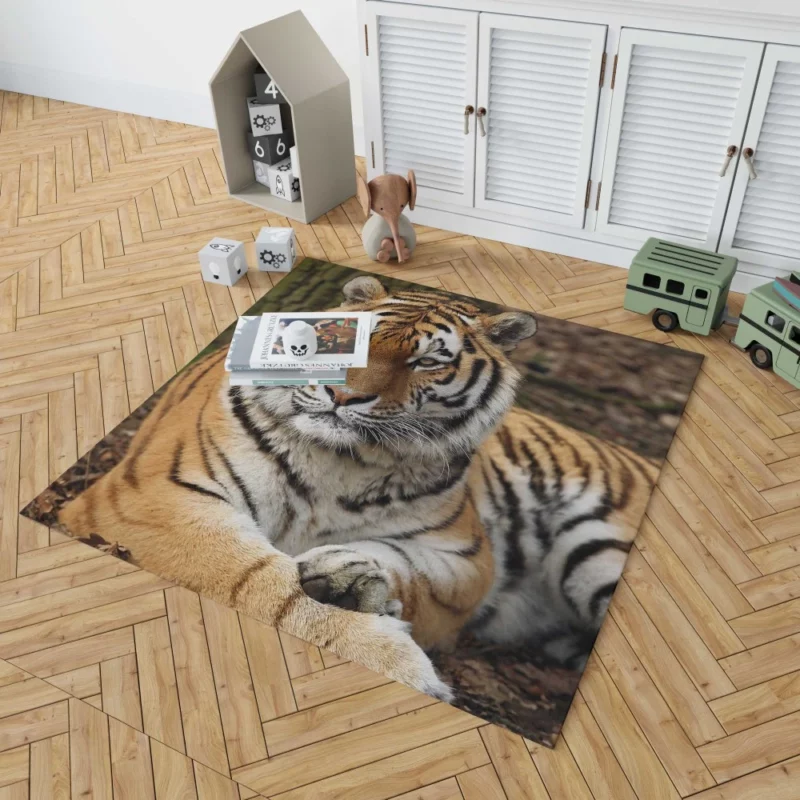 Majestic Tiger Fierce Stance Rug 1