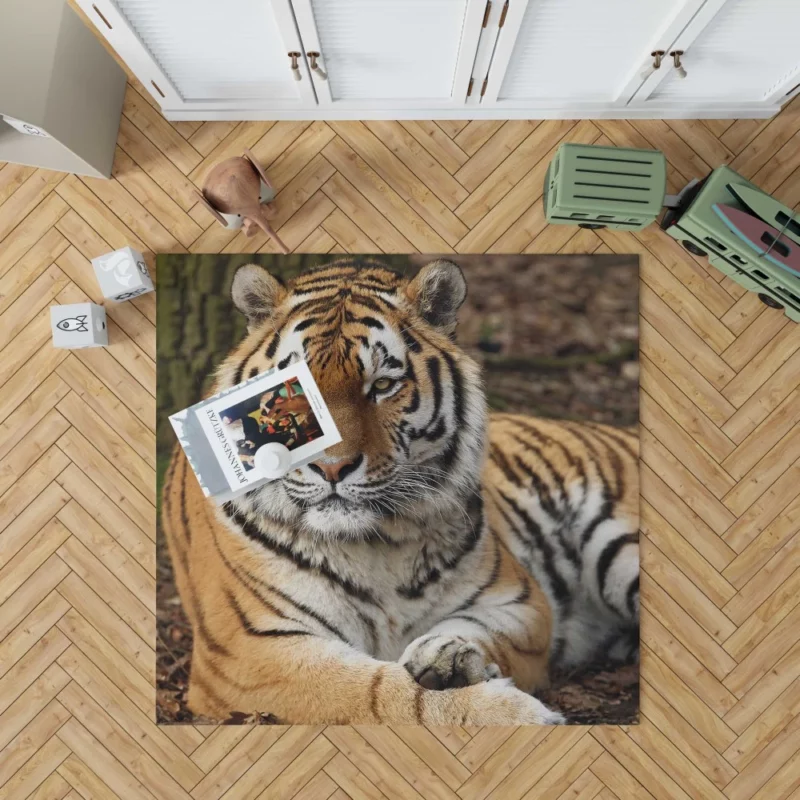 Majestic Tiger Fierce Stance Rug