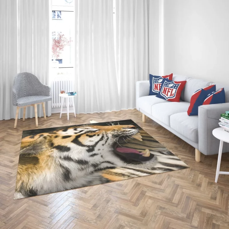 Majestic Tiger Roar Untamed Majesty Rug 2