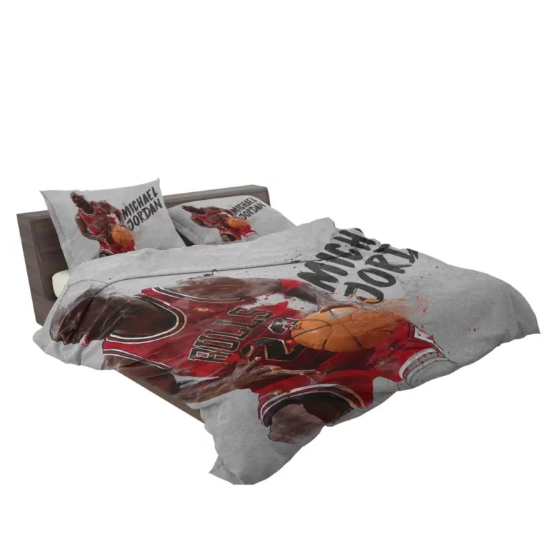 Michael Jordan Basketball Legend Aura Bedding Set 2