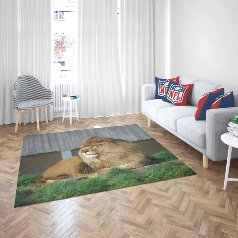 Mighty Lion Roar Rug 2