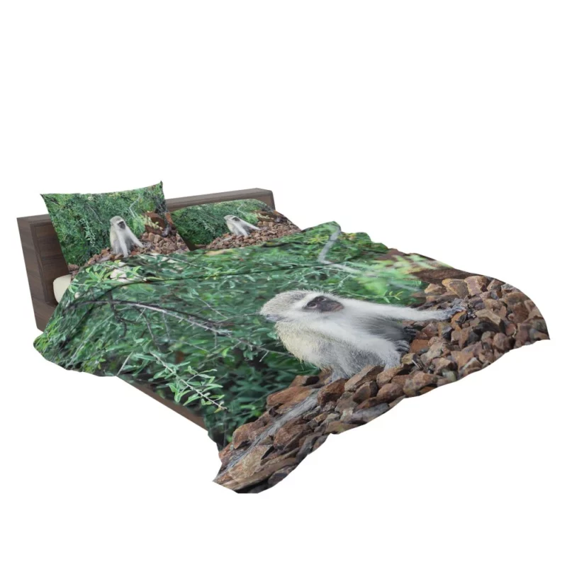 Mischievous Monkey Jungle Adventure Bedding Set 2