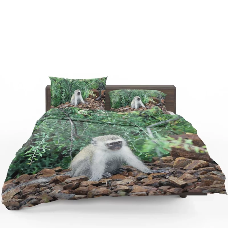 Mischievous Monkey Jungle Adventure Bedding Set