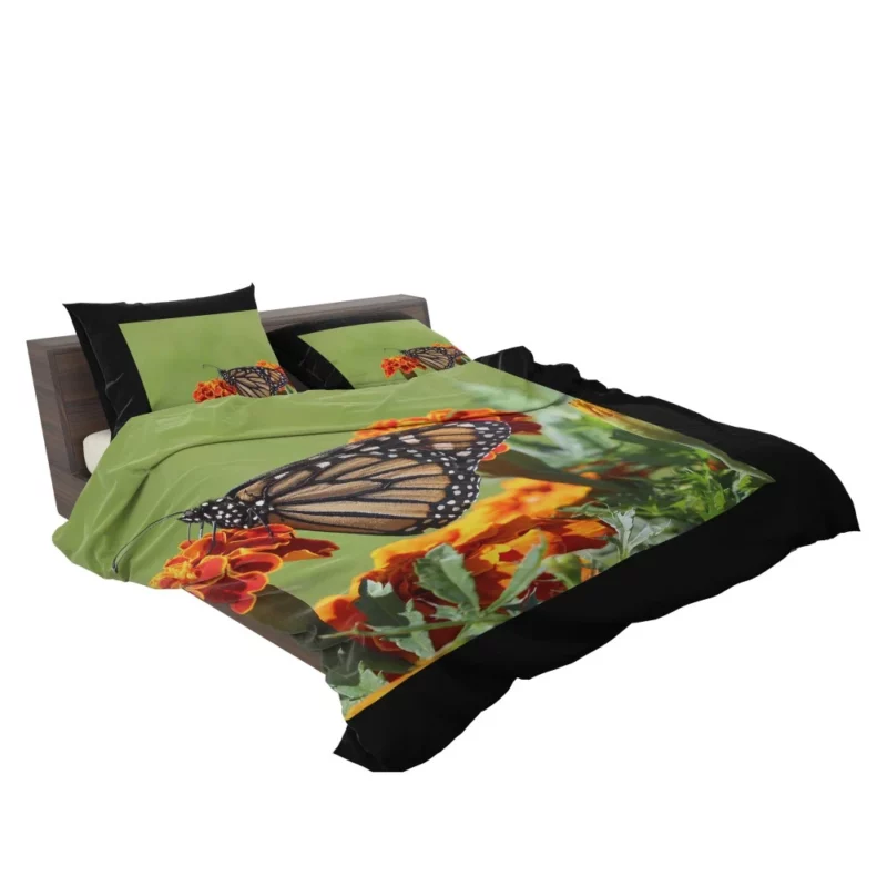 Monarch Butterfly Macro Majesty Bedding Set 2