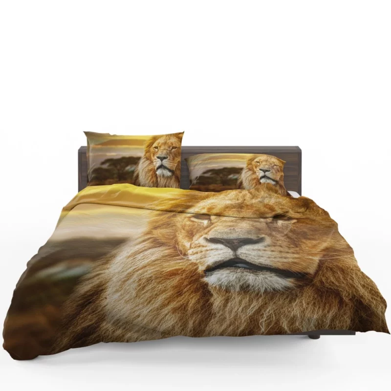 Monarch Roar Lion of the Wilderness Bedding Set