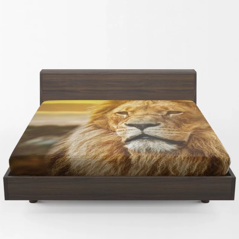 Monarch Roar Lion of the Wilderness Fitted Sheet