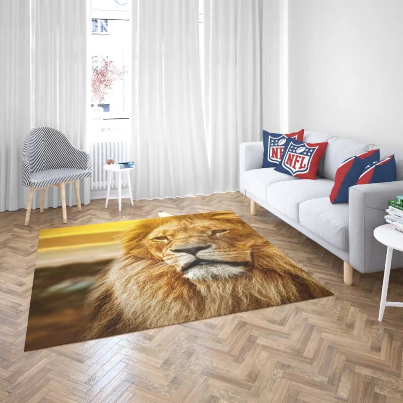 Monarch Roar Lion of the Wilderness Rug 2