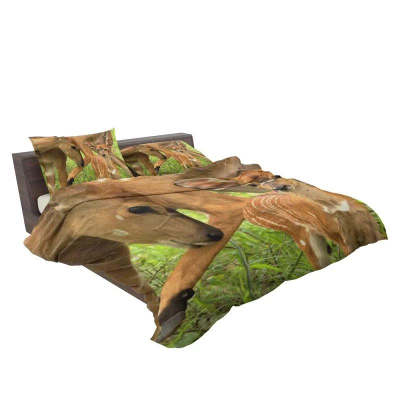 Mother Deer and Fawn Tender Love Bedding Set 2