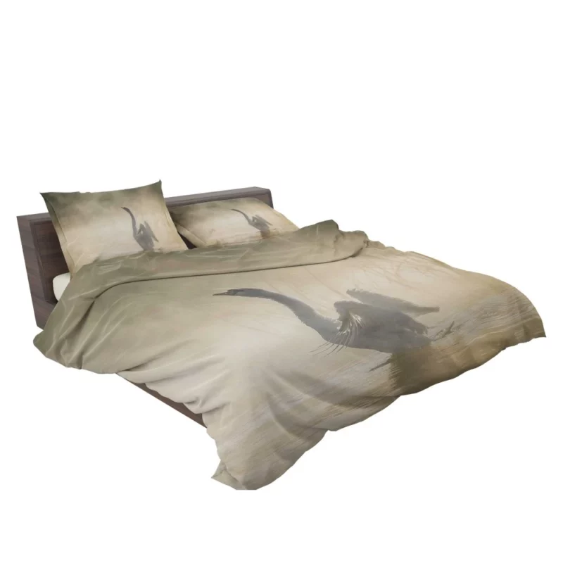 Mute Swan Misty Grace Foggy Elegance Bedding Set 2