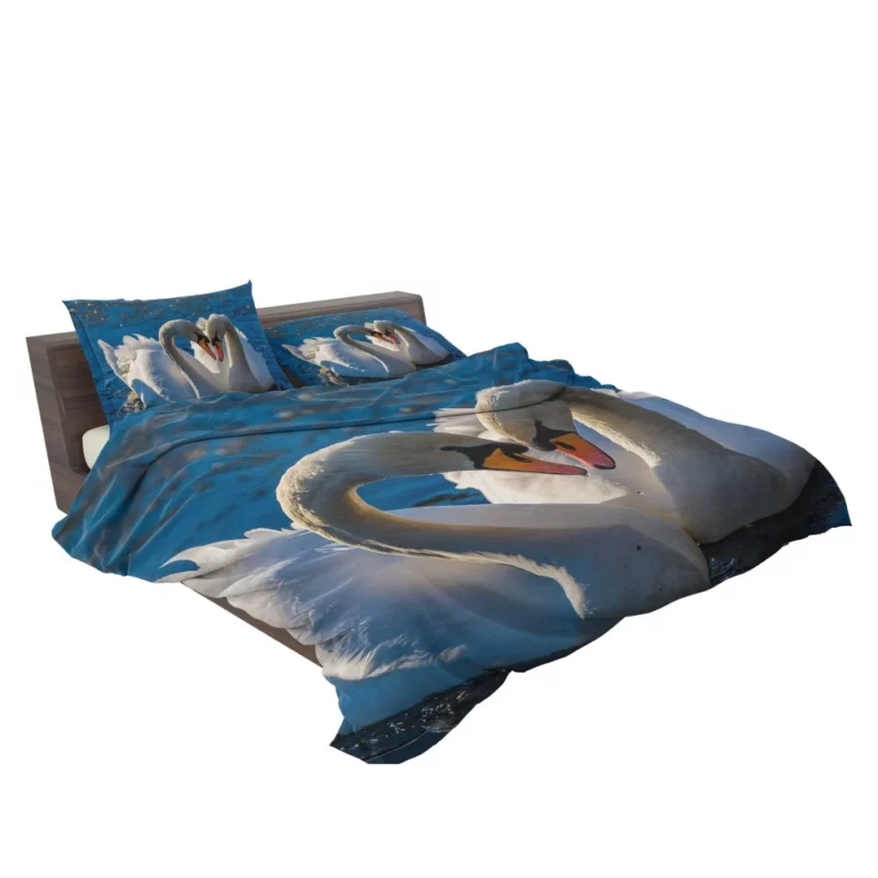 Mute Swans Graceful Water Duo Bedding Set 2