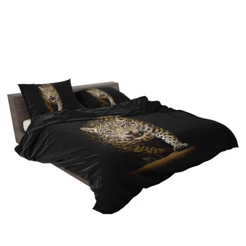 Mysterious Leopard Shadowy Beauty Bedding Set 2