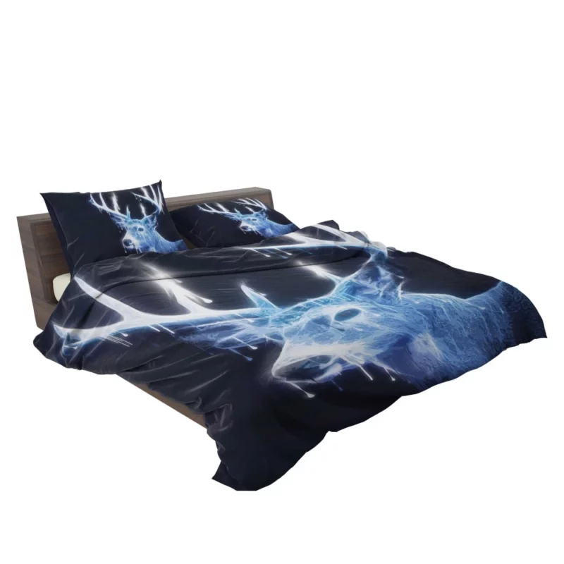 Mystic Fantasy Deer Ethereal Aura Bedding Set 2