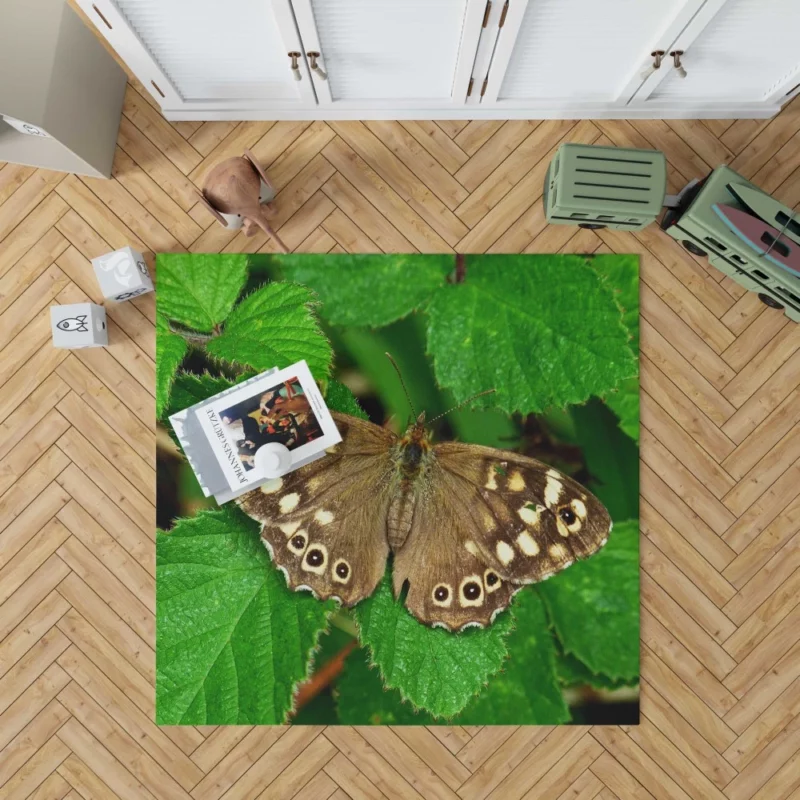 Nature Artistry Butterfly Beauty Rug