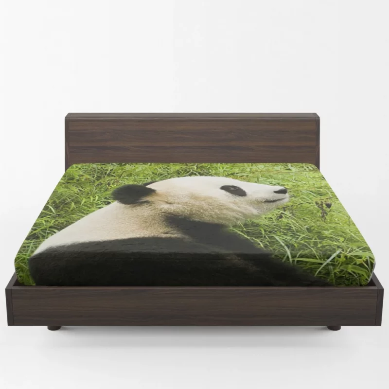 Nature Gem Panda Splendor Fitted Sheet