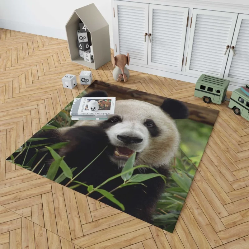 Nature Jewel Splendor of the Panda Rug 1