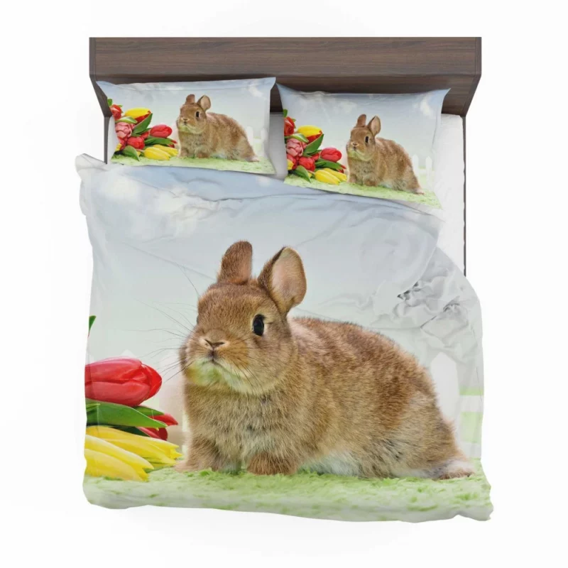 Nature Unveiling Rabbit Curiosity Bedding Set 1