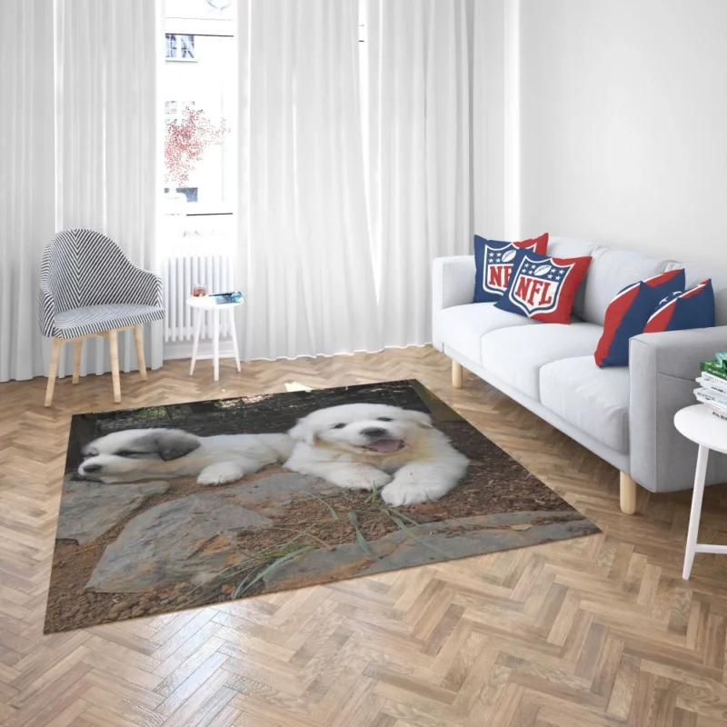 Newfoundland Dog Majestic Presence Rug 2