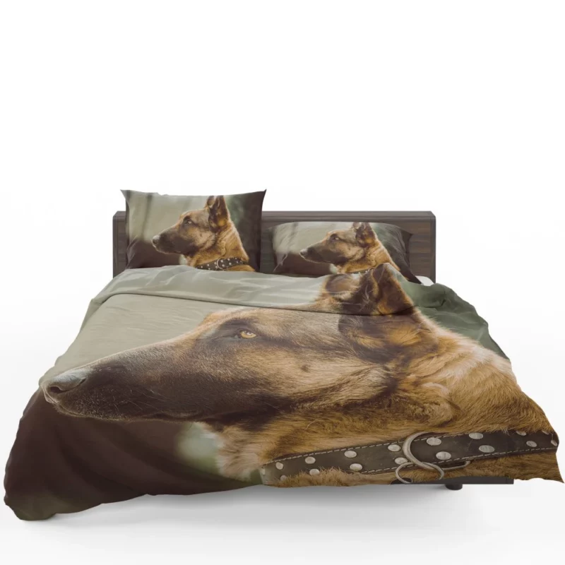 Noble German Shepherd Loyal Guardian Bedding Set