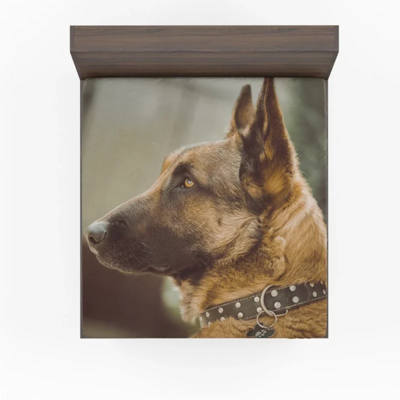 Noble German Shepherd Loyal Guardian Fitted Sheet 1