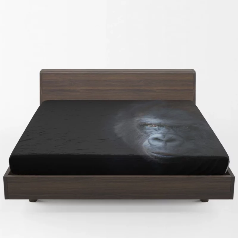 Noble Gorilla Wisdom Wilderness Majesty Fitted Sheet