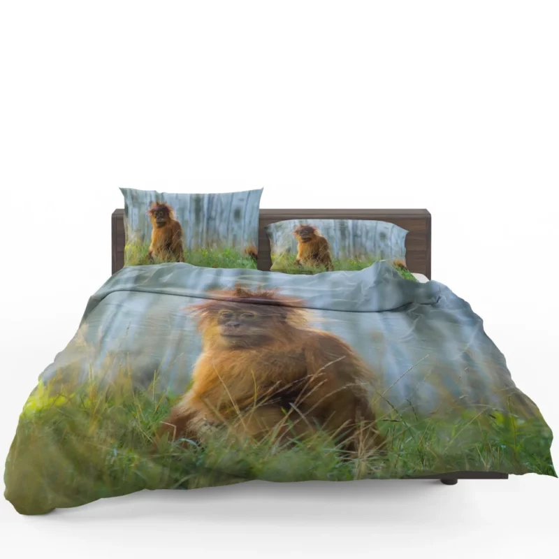 Orangutan Playful Spirit Jungle Charisma Bedding Set