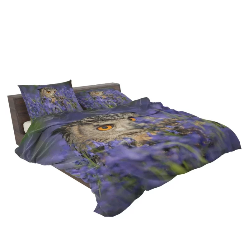 Owl Nature Connection Flower Perch Bedding Set 2