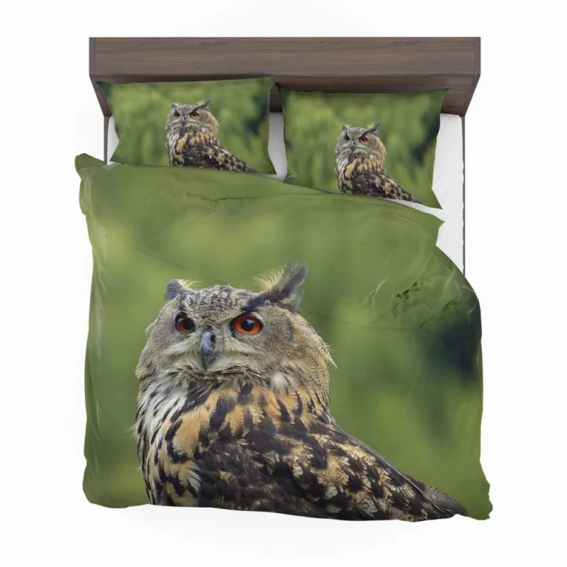 Owl Silent Observation Bedding Set 1