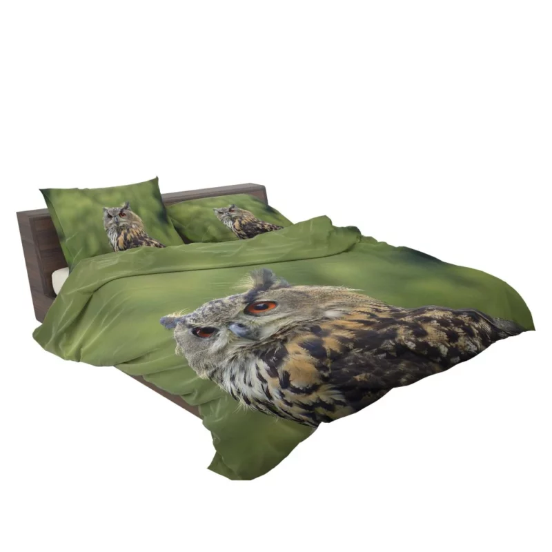 Owl Silent Observation Bedding Set 2