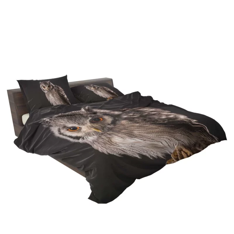 Owl Silent Watch Nocturnal Guardian Bedding Set 2