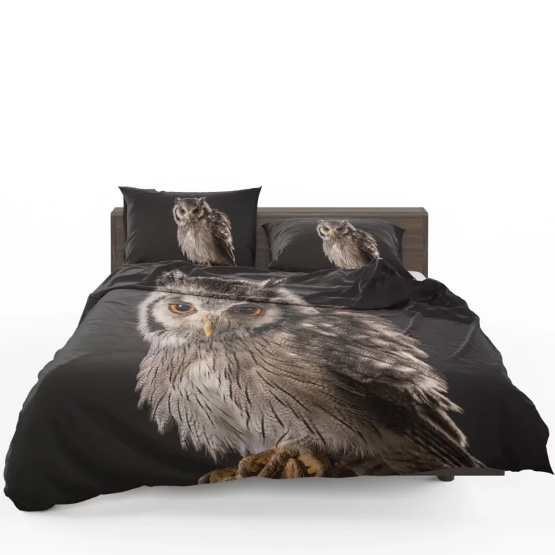 Owl Silent Watch Nocturnal Guardian Bedding Set