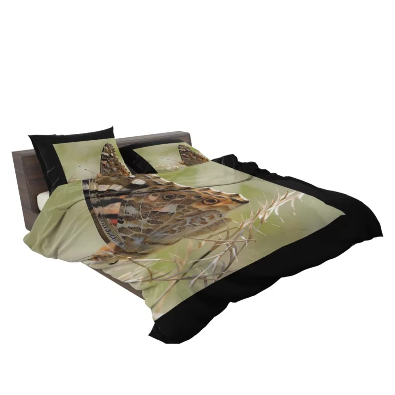 Painted Lady Butterfly Delicate Elegance Bedding Set 2