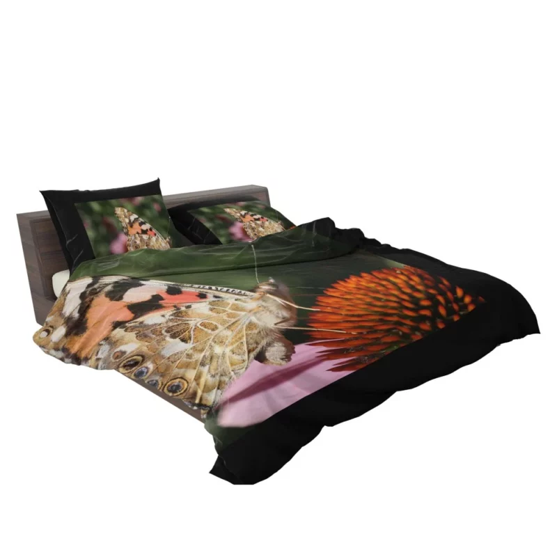 Painted Lady Butterfly in Focus Bedding Set 2