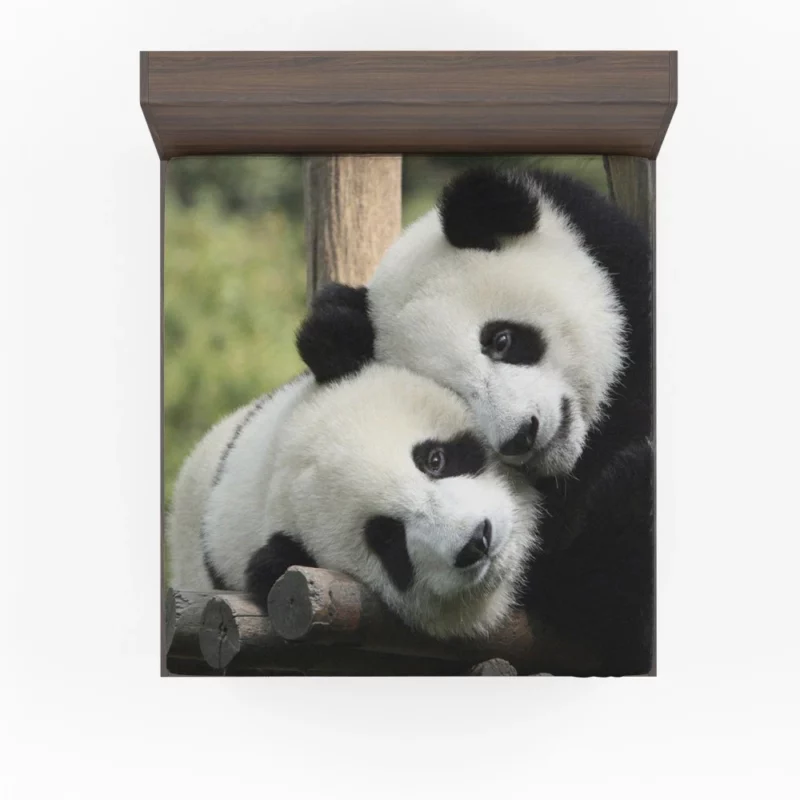 Panda Cute Animal Fitted Sheet 1