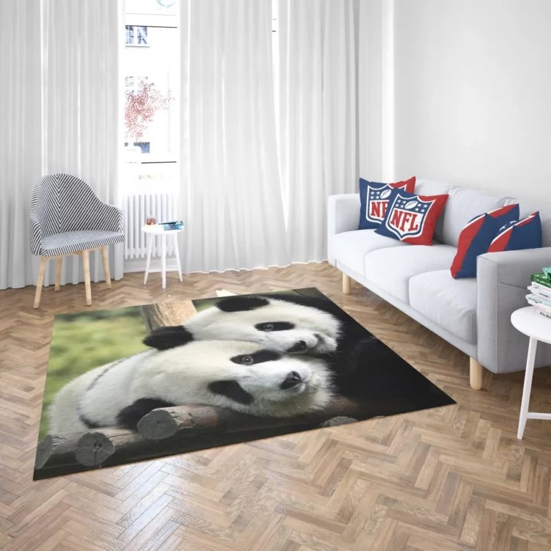 Panda Cute Animal Rug 2