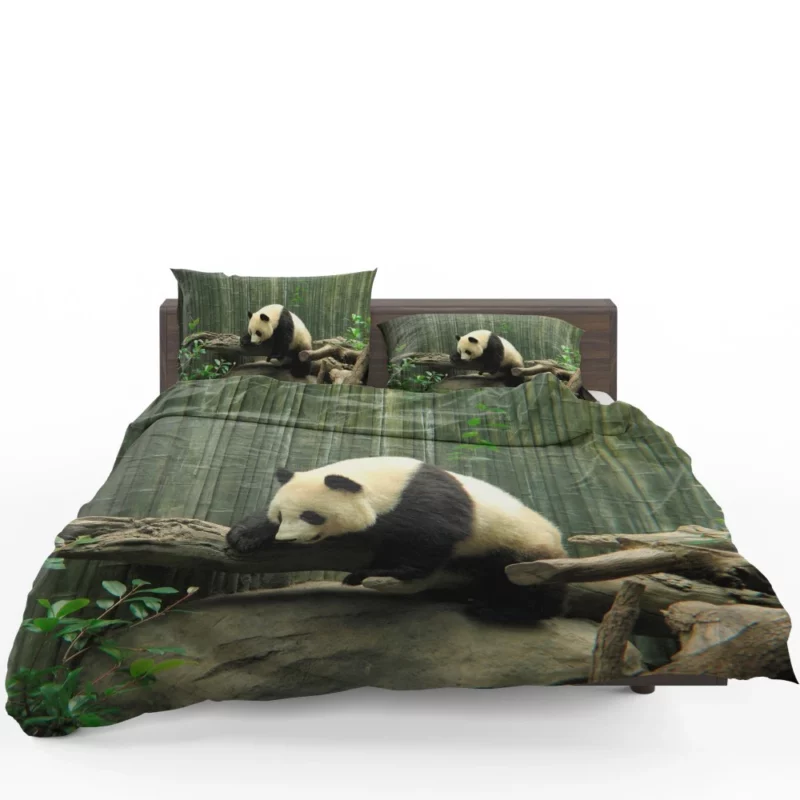 Panda Playful Charm Zoo Delight Bedding Set