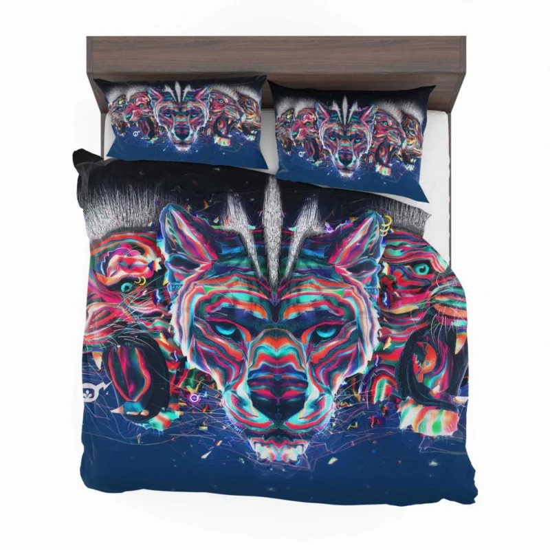 Panthera The Majestic Genus of Big Cats Bedding Set 1