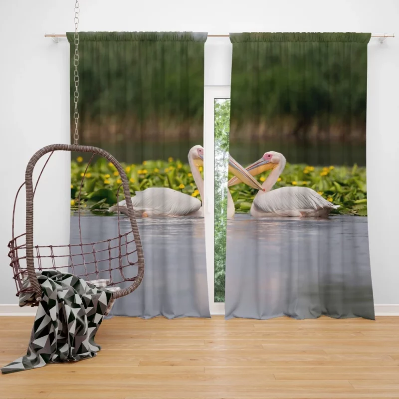 Pelican Coastal Watch Waterside Guardian Curtain