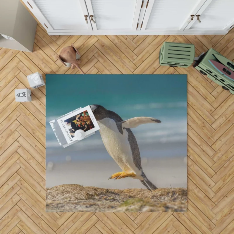 Penguin Depth of Field Stance Rug